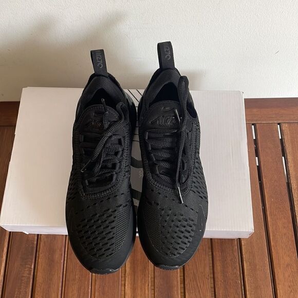 Nike Air Max 270 Black USA Women Size 6/UK 3.5/EU 36.5(AH6789-006) - Picture 6 of 12